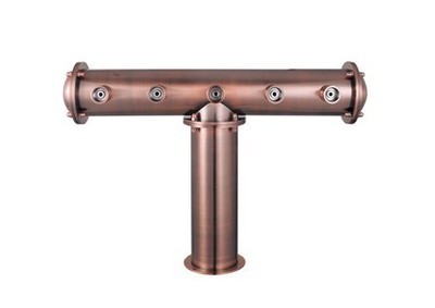 飲料設備_飲料設備供貨商_供應啤酒飲料設備五孔T型酒柱1045501-4_飲料設備價格_玉環(huán)縣和成銅業(yè)